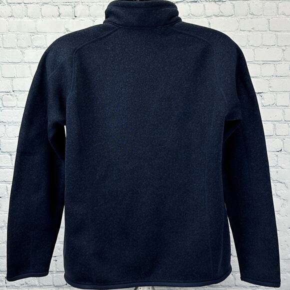 Patagonia Better Sweater 1/4 Quarter Zip Fleece 25618 Blue Womens XL X-Large - Picture 2 of 8